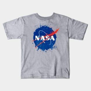 Nasa Splash Logo Kids T-Shirt